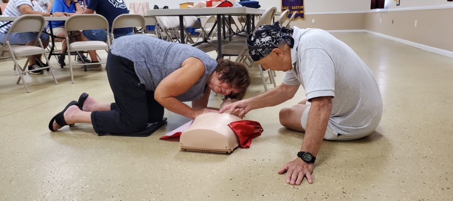 Thank you again to our Medical Team for another successful CPR/First Aid class!